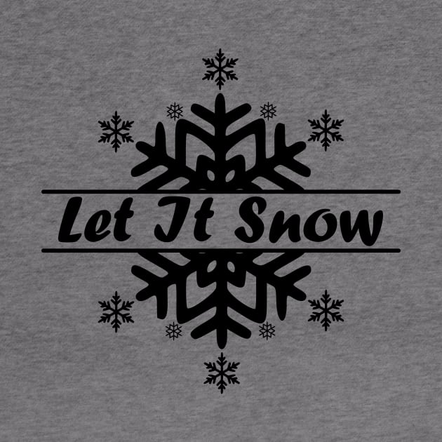 Let it snow in Christmas by JeRaz_Design_Wolrd